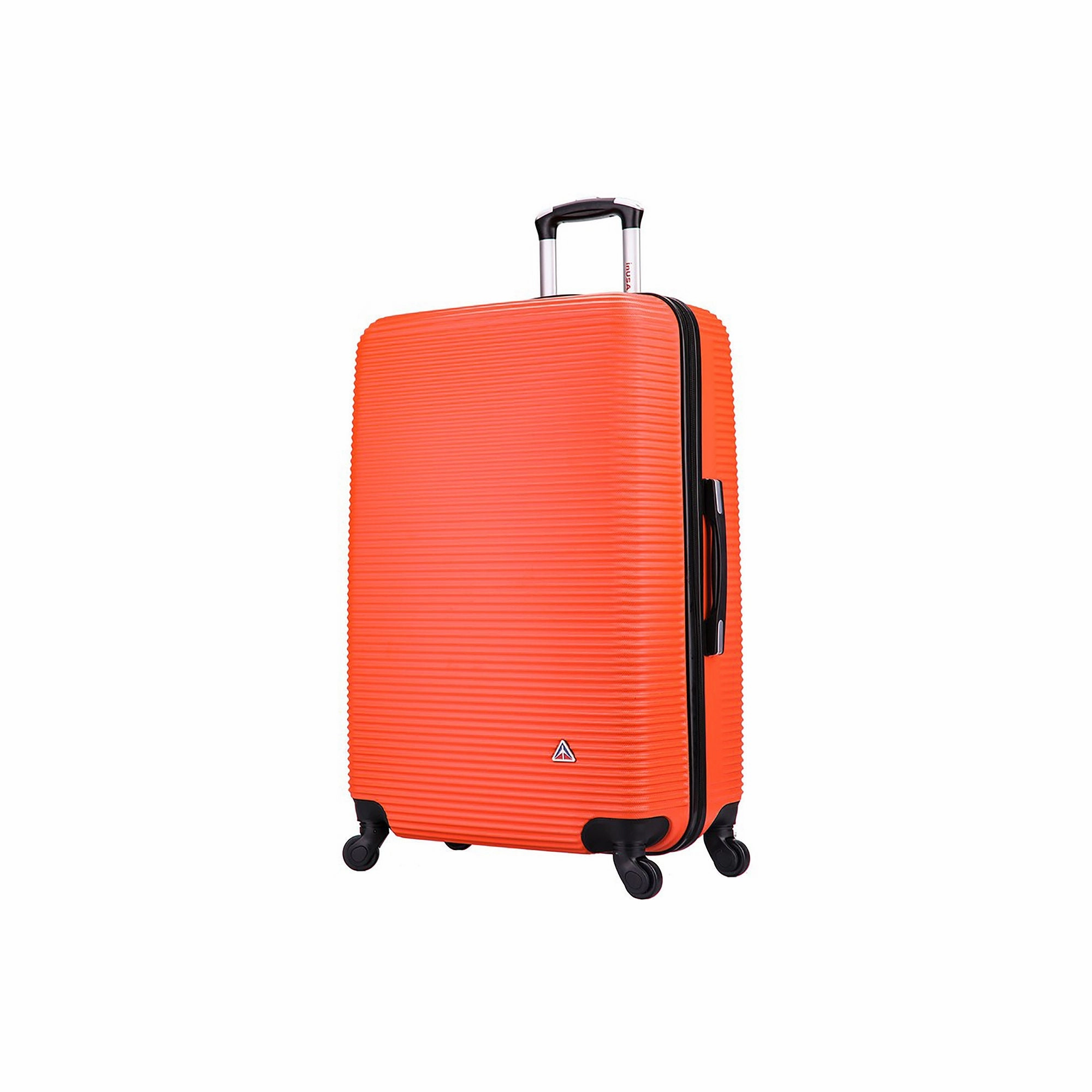 InUSA IUROY00L-ORG Royal 28" Lightweight Hardside Spinner Luggage, Orange