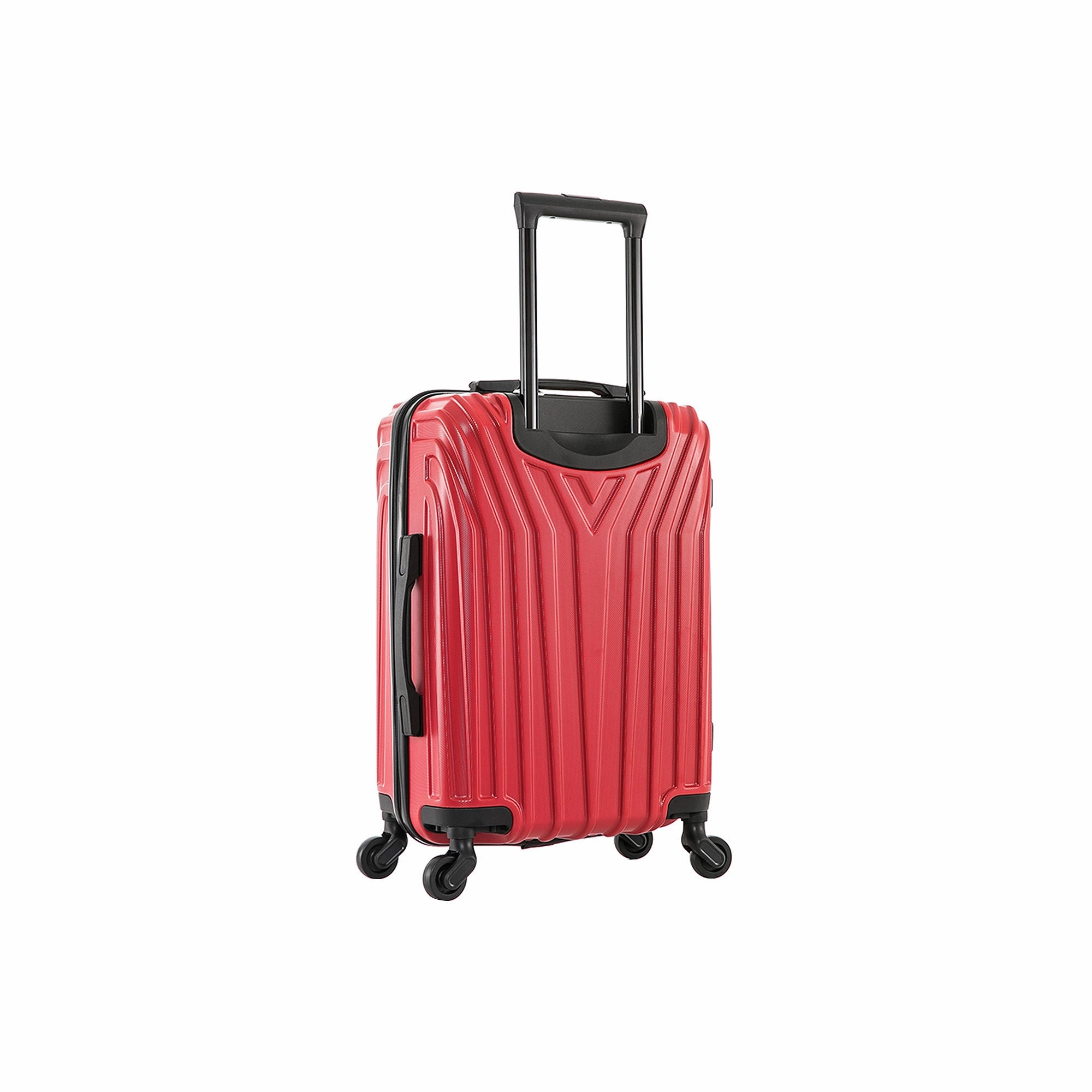 Inusa Vasty 20" Carry-On Hardside Lightweight Spinner Luggage - RED ONE SIZE