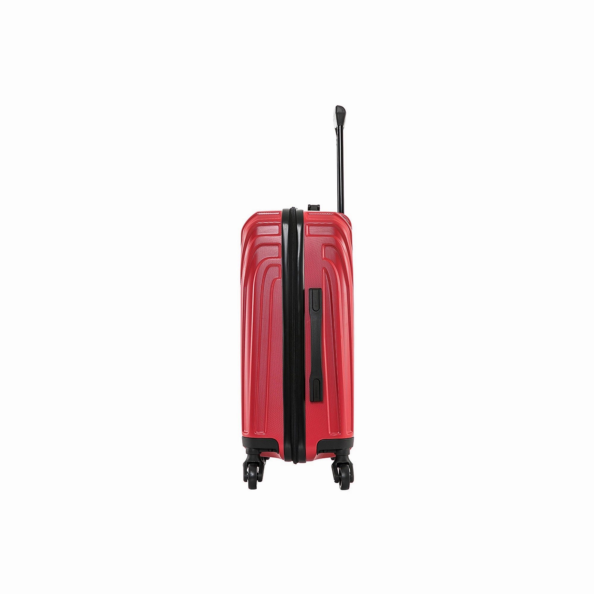 Inusa Vasty 20" Carry-On Hardside Lightweight Spinner Luggage - RED ONE SIZE