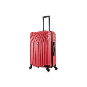 Inusa Vasty 24" Hardside Lightweight Spinner Luggage - RED ONE SIZE
