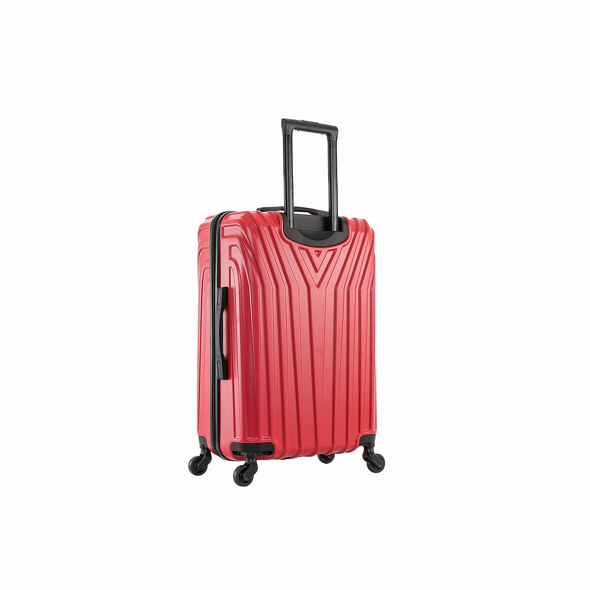 Inusa Vasty 24" Hardside Lightweight Spinner Luggage - RED ONE SIZE