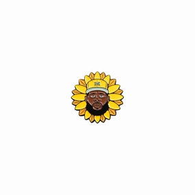 Jae Tips Forever Pin - Gold. Light Blue