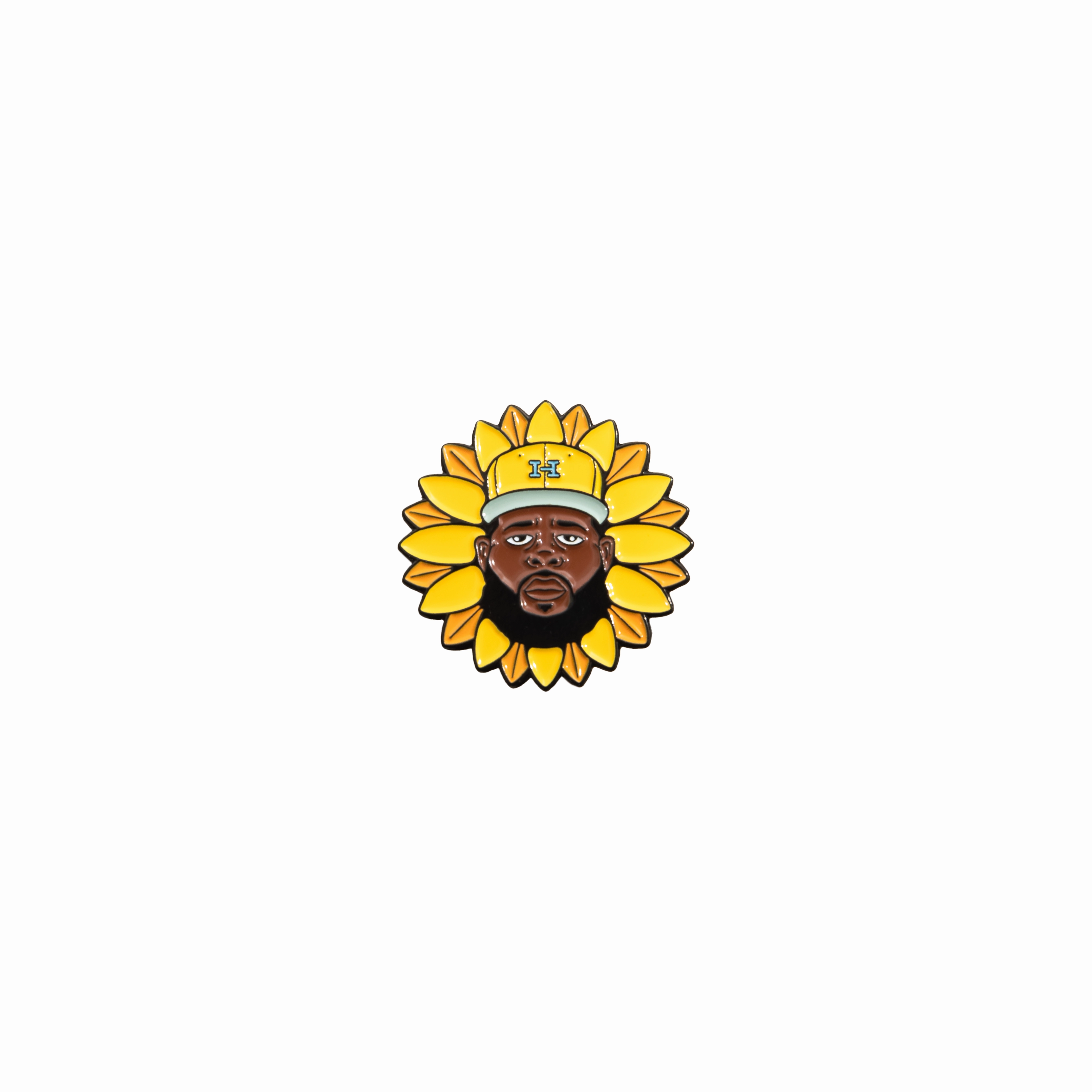 Jae Tips Forever Pin - Gold. Light Blue