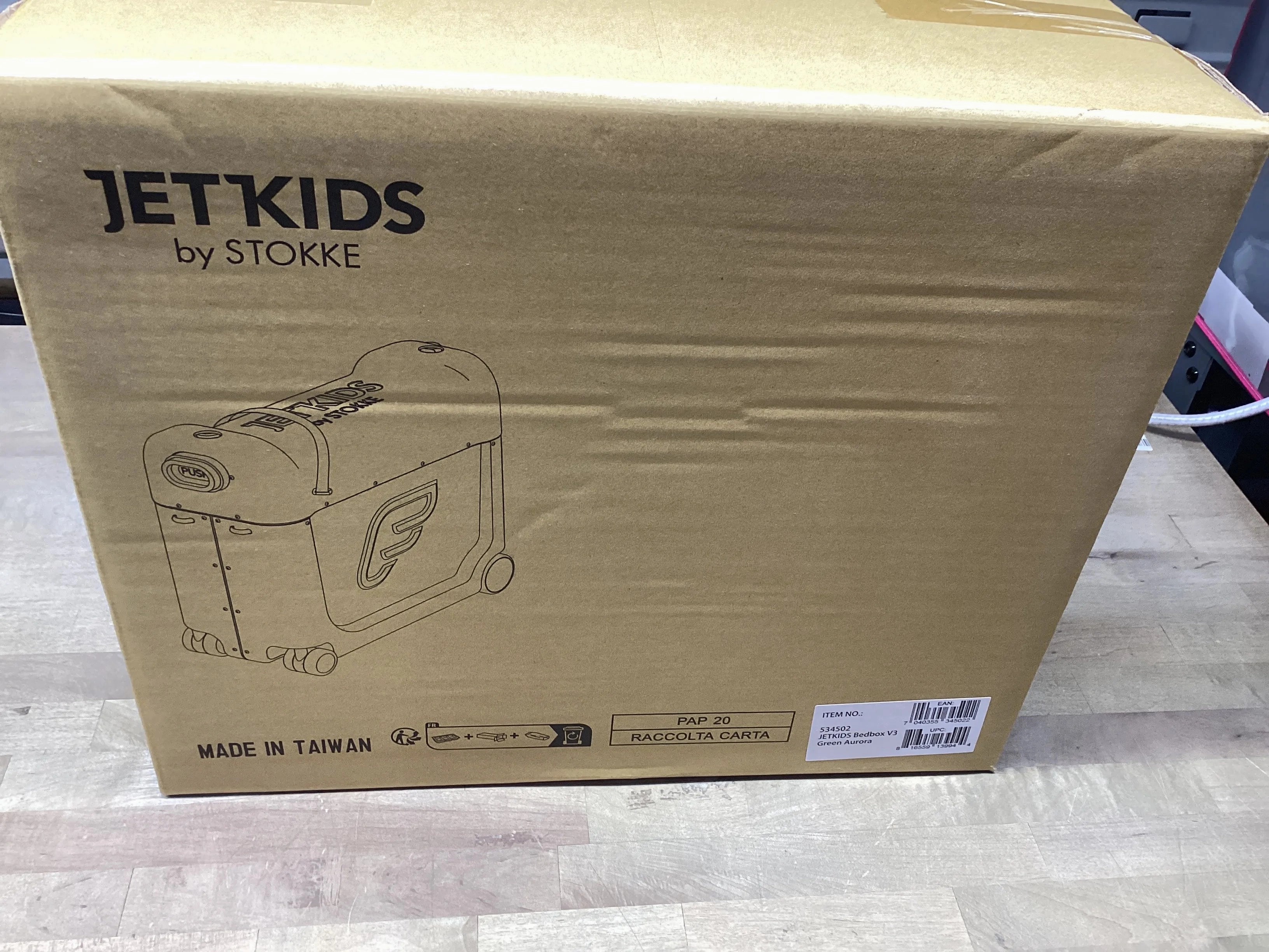 JETKIDS Bedbox - Green Aurora (See Description)