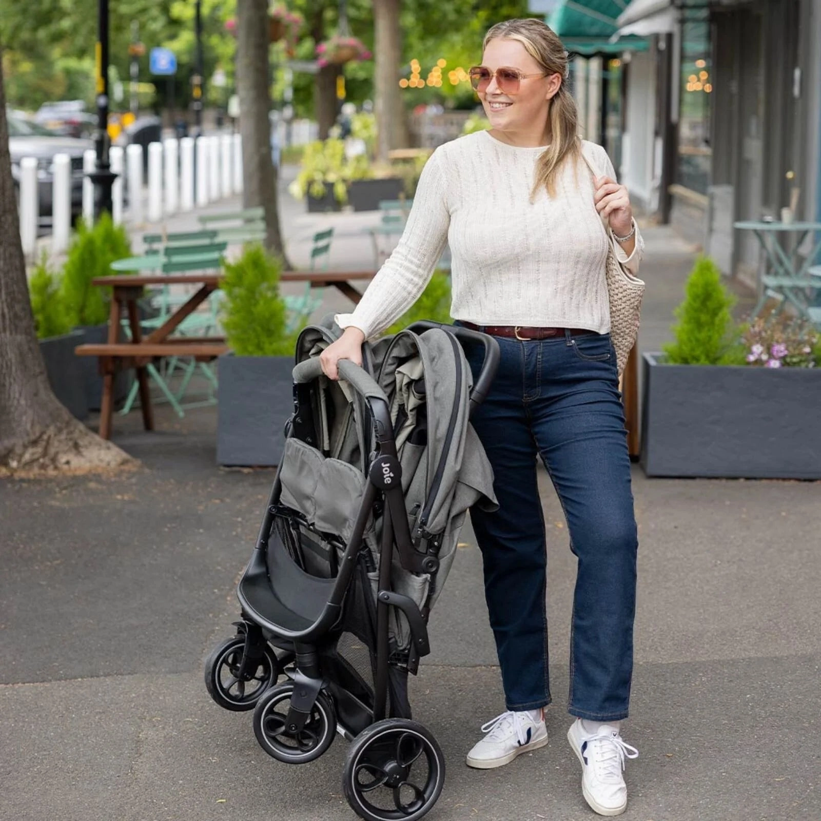 Joie Estrella Signature Double Stroller - Eclipse