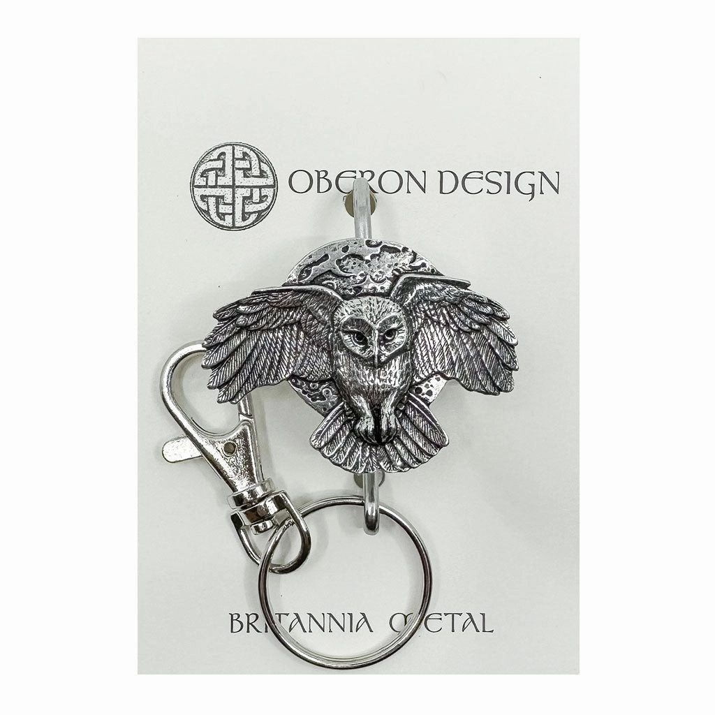Key Ring Purse Hook, Night Owl
