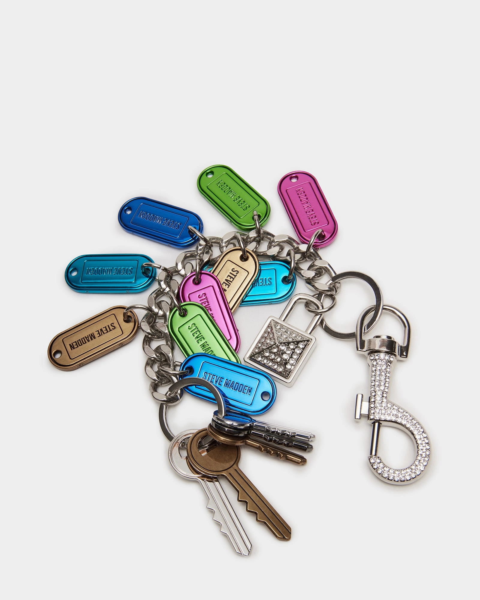 KEYS BAG CHARM BLACK