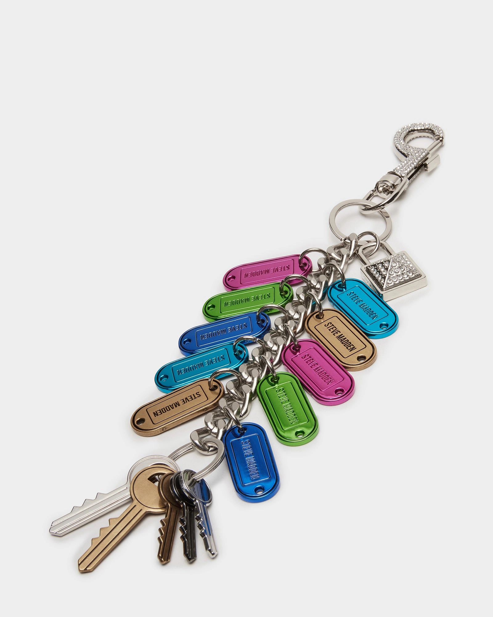 KEYS BAG CHARM BLACK