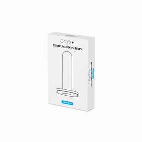 Kiiroo - Onyx Onxy2 Onyx  Replacement Sleeves 3 Pack
