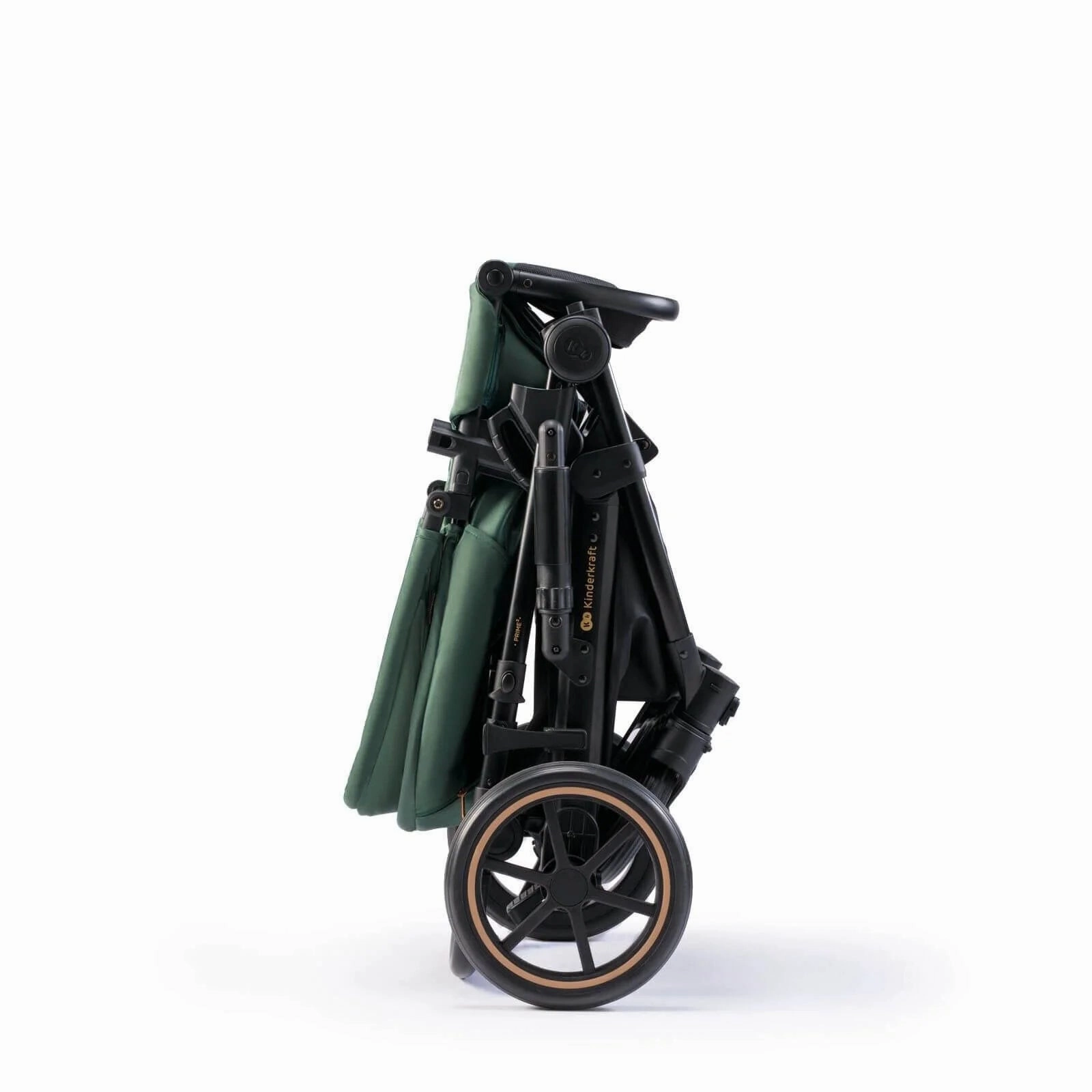 Kinderkraft 3in1 Mink Pro Prime 2 Travel System with Car Seat - Dark Green