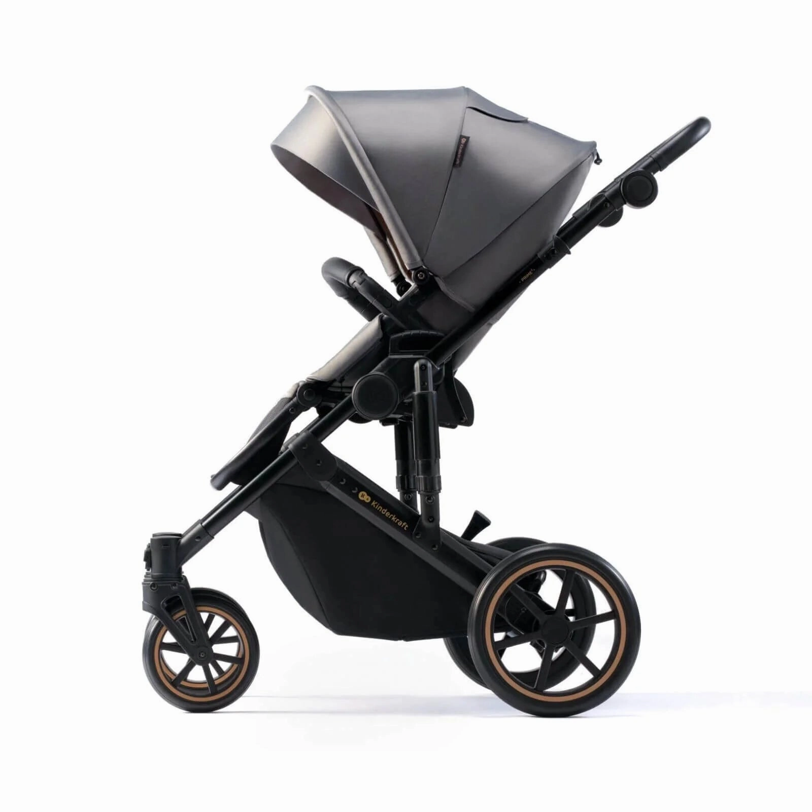 Kinderkraft 3in1 Mink Pro Prime 2 Travel System with Car Seat - Shadow Grey