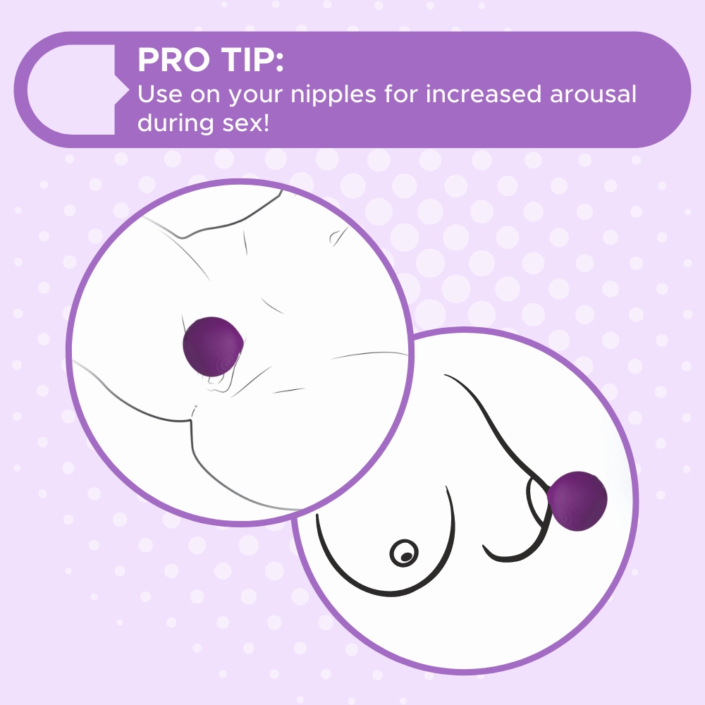 KISS Mini Air Pulse Clit Kissing Vibrator