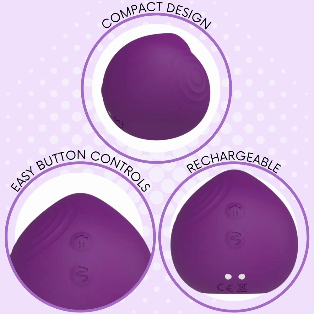 KISS Mini Air Pulse Clit Kissing Vibrator