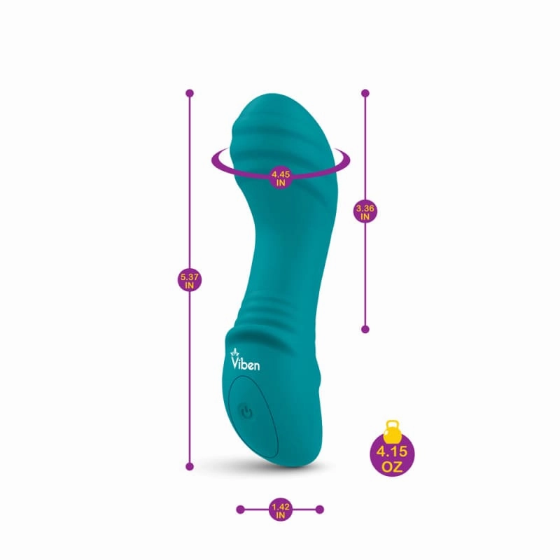 Lalita - Ocean - Intense Mini G-Spot Vibe With Pleasure Ridges