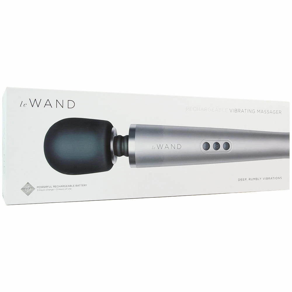 Le Wand Rechargeable Massager in Slate