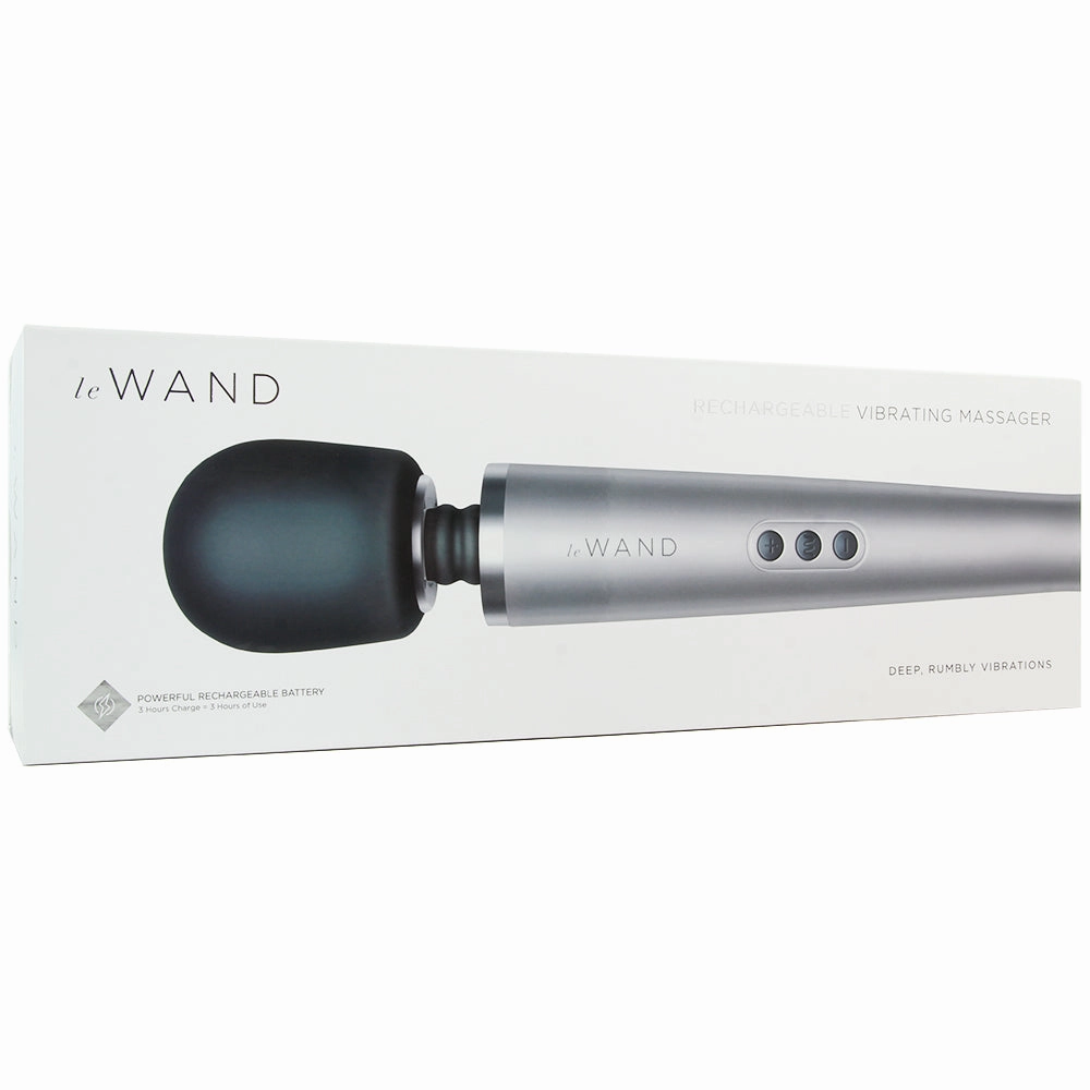 Le Wand Rechargeable Massager in Slate