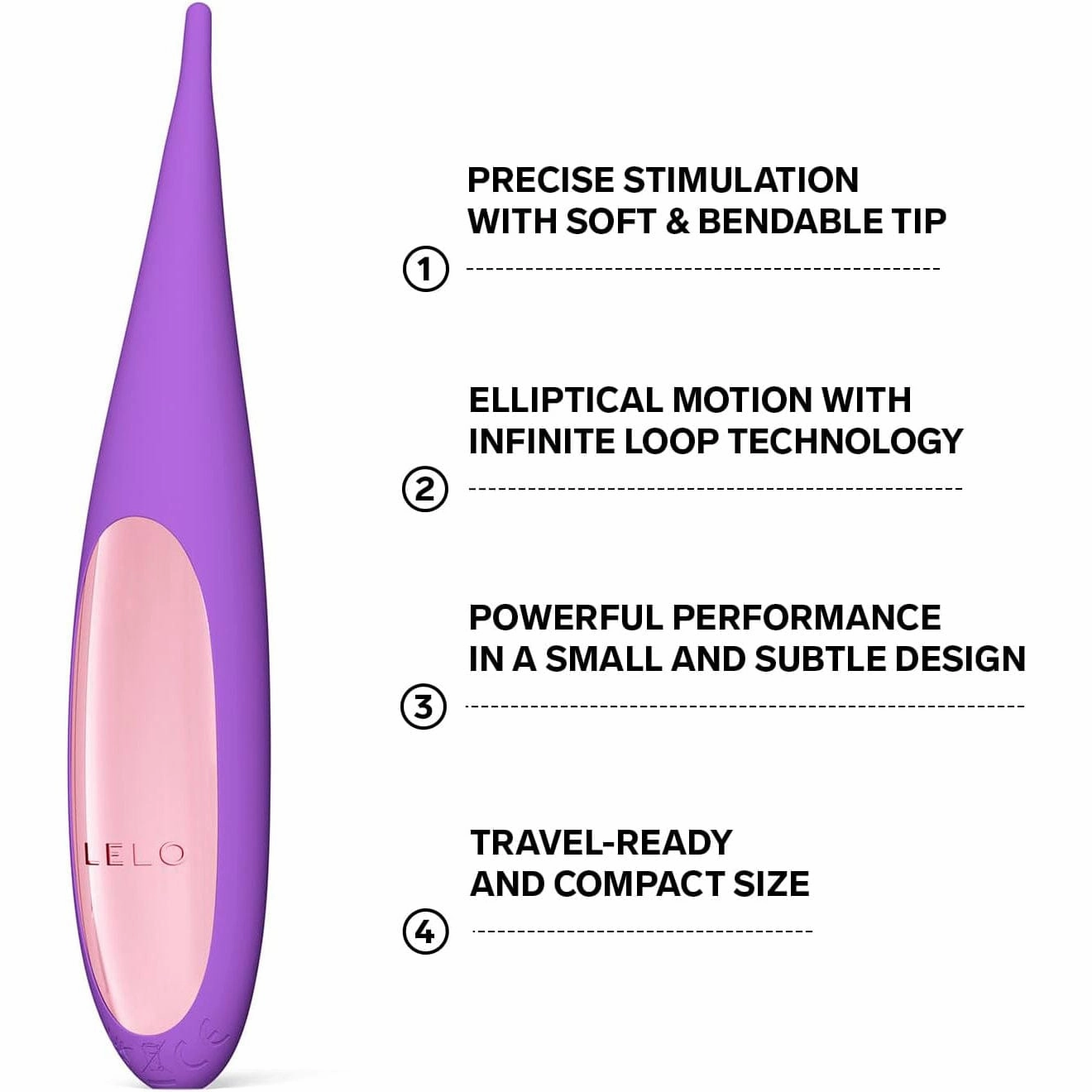 LELO - DOT Travel Pinpoint Clit Massager Vibrator