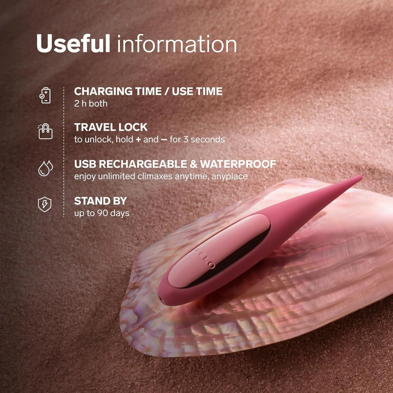 LELO - DOT Travel Pinpoint Clit Massager Vibrator