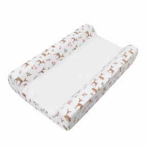 Living Textiles Jersey Change Mat Cover/Towelling Sophia Garden