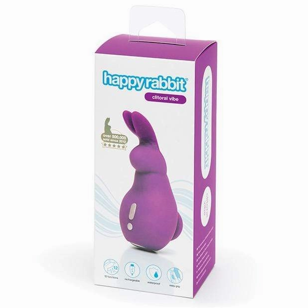 Love Honey - Happy Rabbit Rechargeable Clitoral Vibe (Purple)