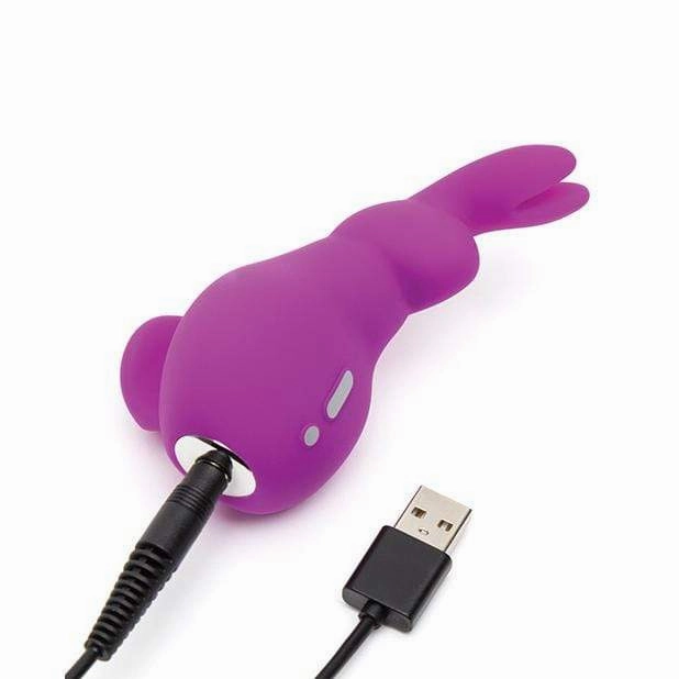 Love Honey - Happy Rabbit Rechargeable Clitoral Vibe (Purple)