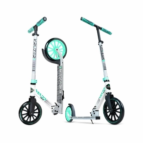 Madd Gear 426-112 Kruzer 200mm Commuter Scooter Easy Folding Height Adjustable for Teens & Adults Max Weight 220LBS