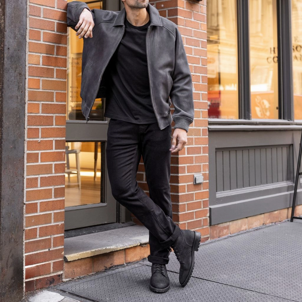 Major League Jacket | Grey Textured