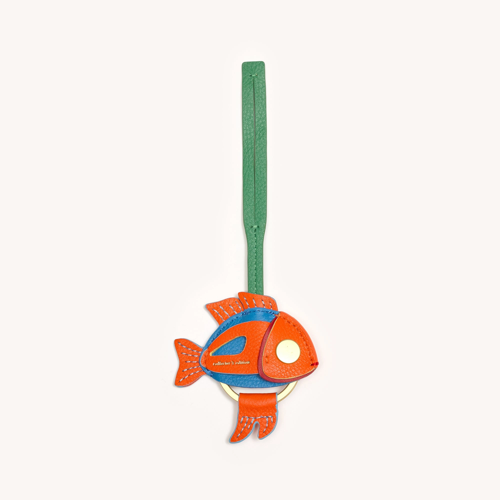 Marley Keychain | Mai Tai/Brushed Gold