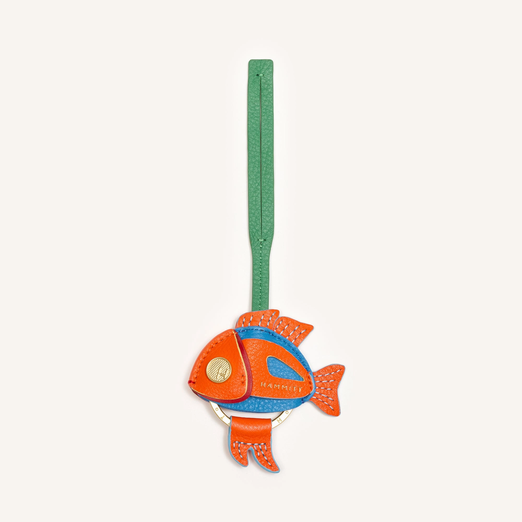 Marley Keychain | Mai Tai/Brushed Gold