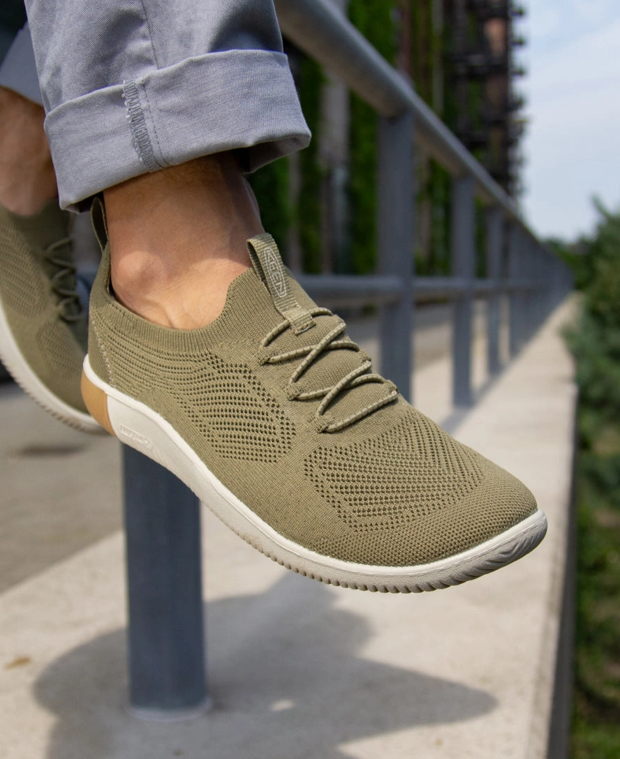 Men's KNX Knit Sneaker  |  Martini Olive/Plaza Taupe