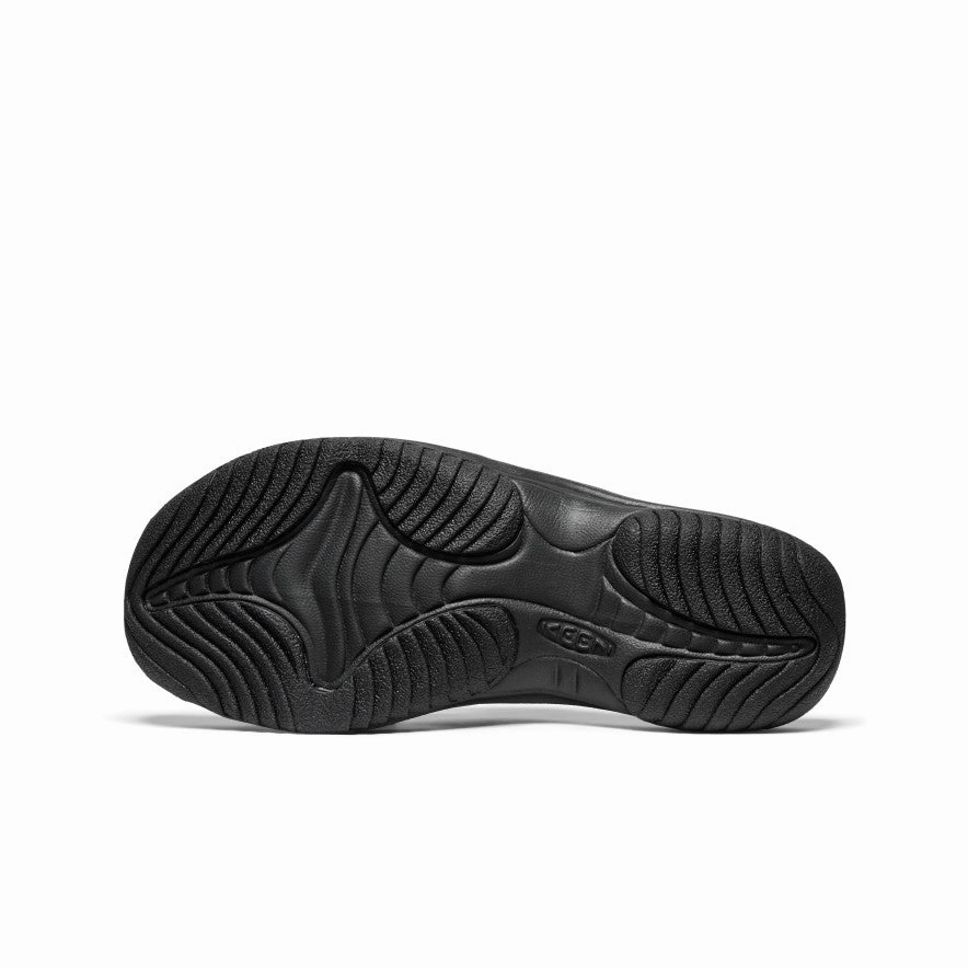 Men's Waimea Leather Flip-Flop  |  Cornstalk/Black