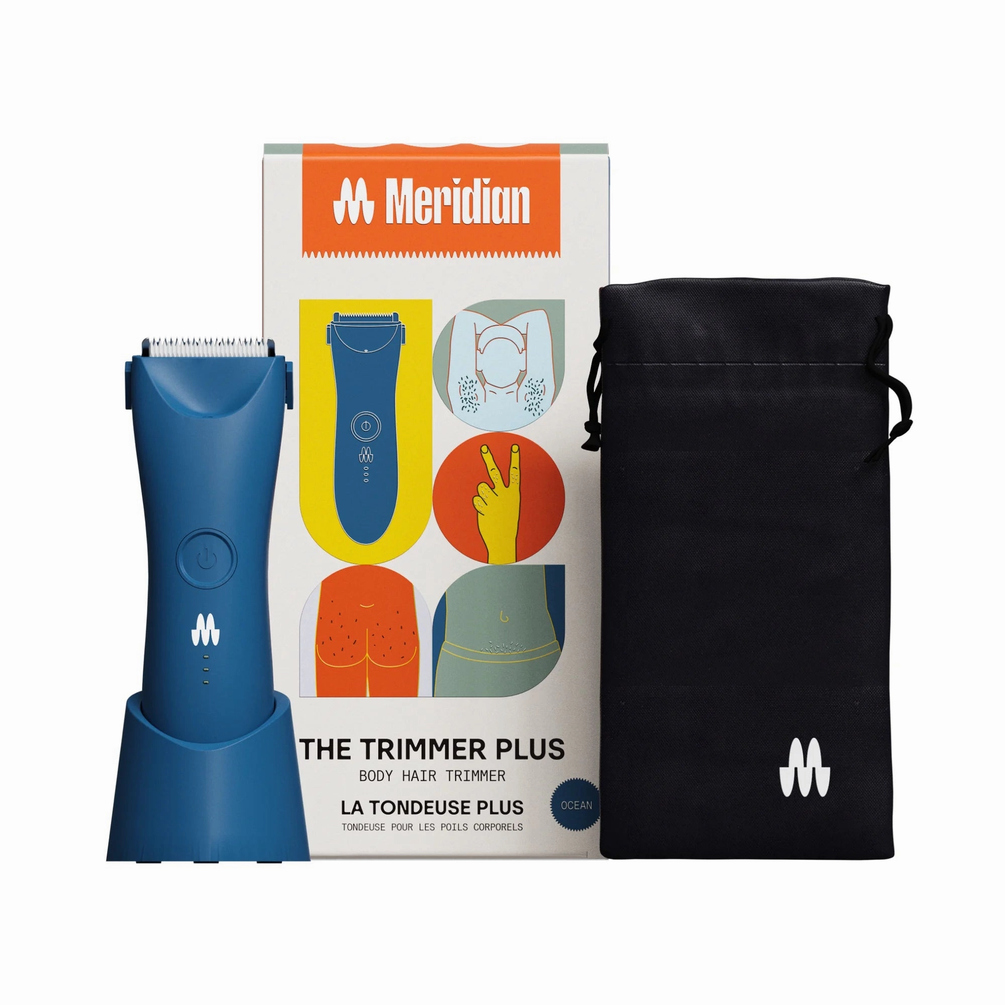 Meridian Trimmer Plus Body Hair Trimmer