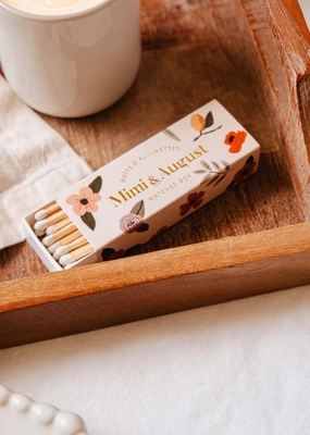 Mimi Floral Matchbox - 30 Sticks