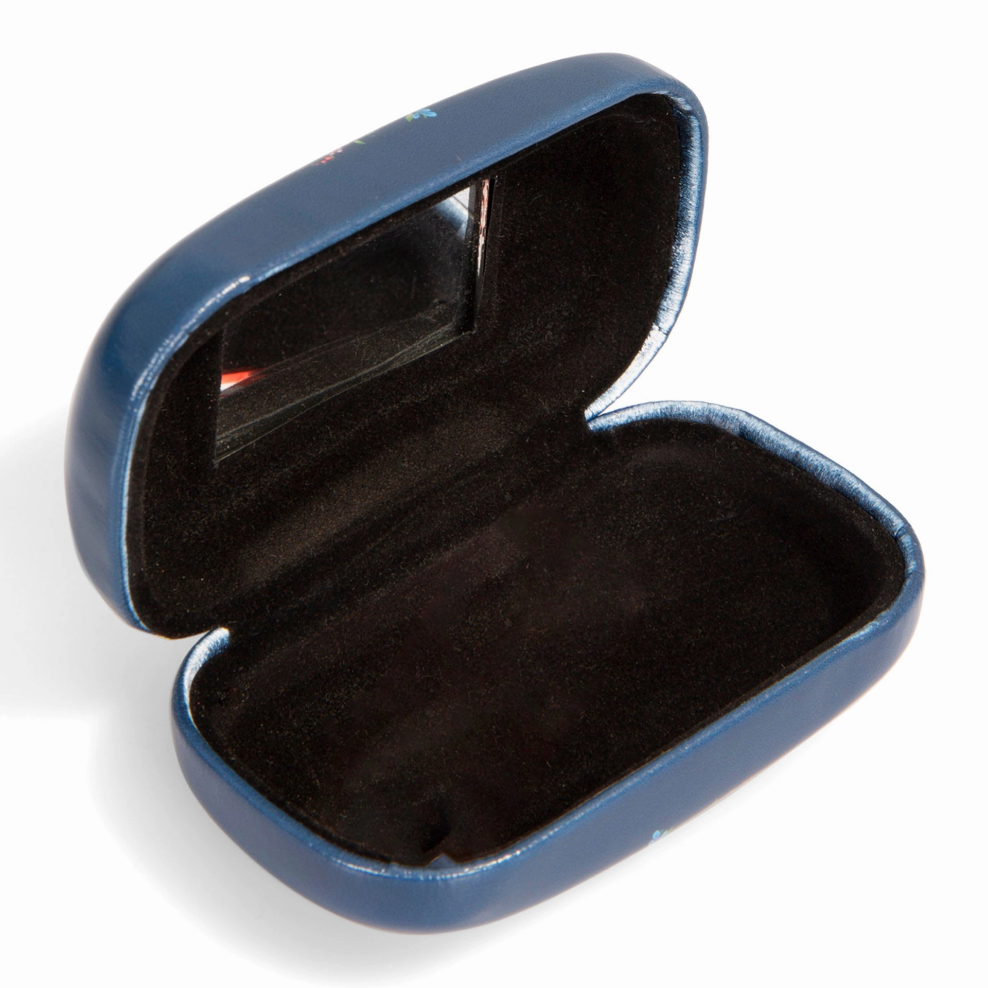 Navy Florals Snap Top Case