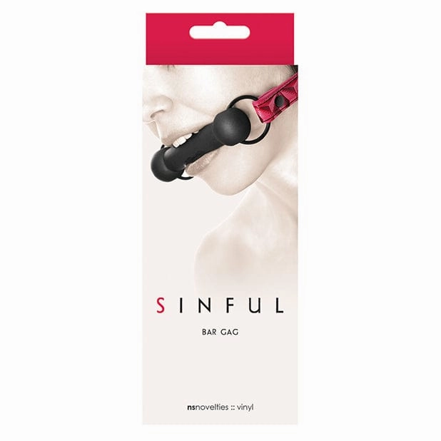 NS Novelties - Sinful BDSM Bar Gag (Pink)