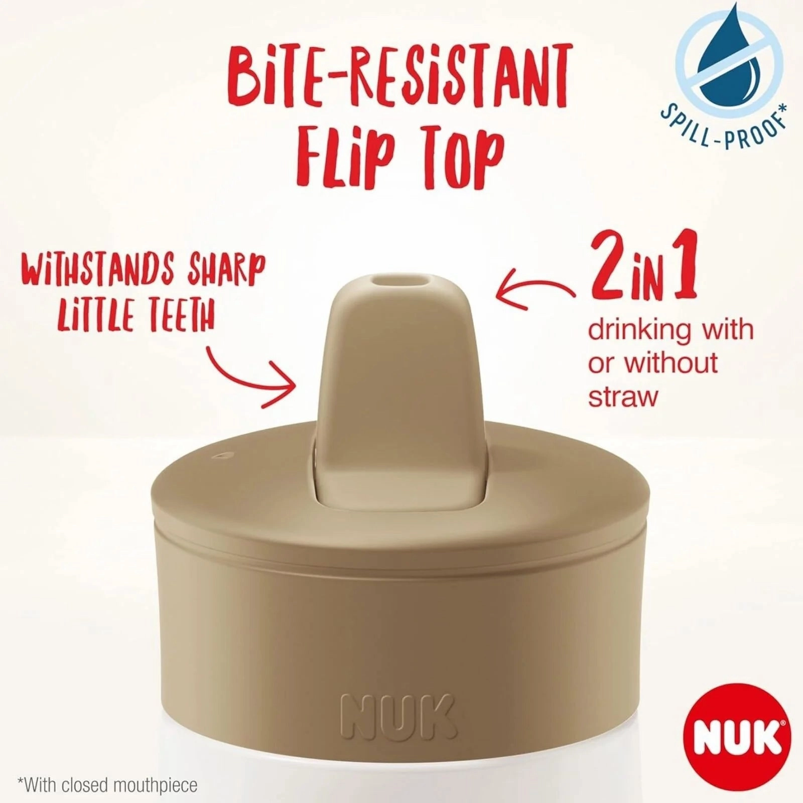 NUK Mini-Mee Sip Cup with Sip Top 9  months 300ml - Butterfly