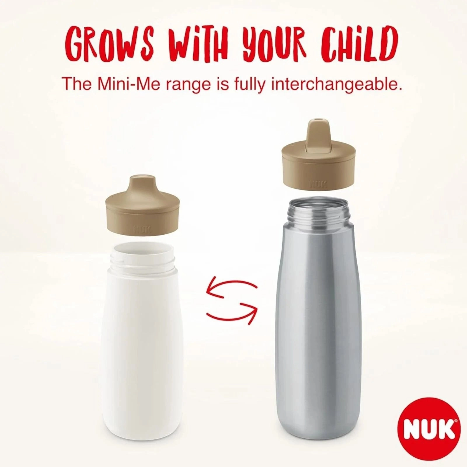 NUK Mini-Mee Sip Cup with Sip Top 9  months 300ml - Butterfly