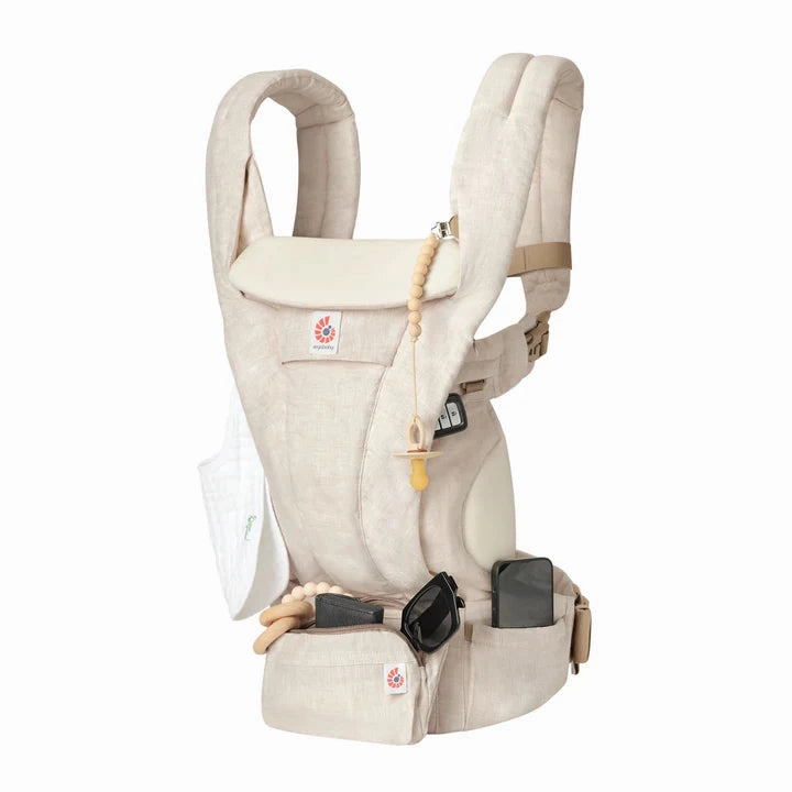 Omni Deluxe All-in-One Linen Baby Carrier - Natural Linen