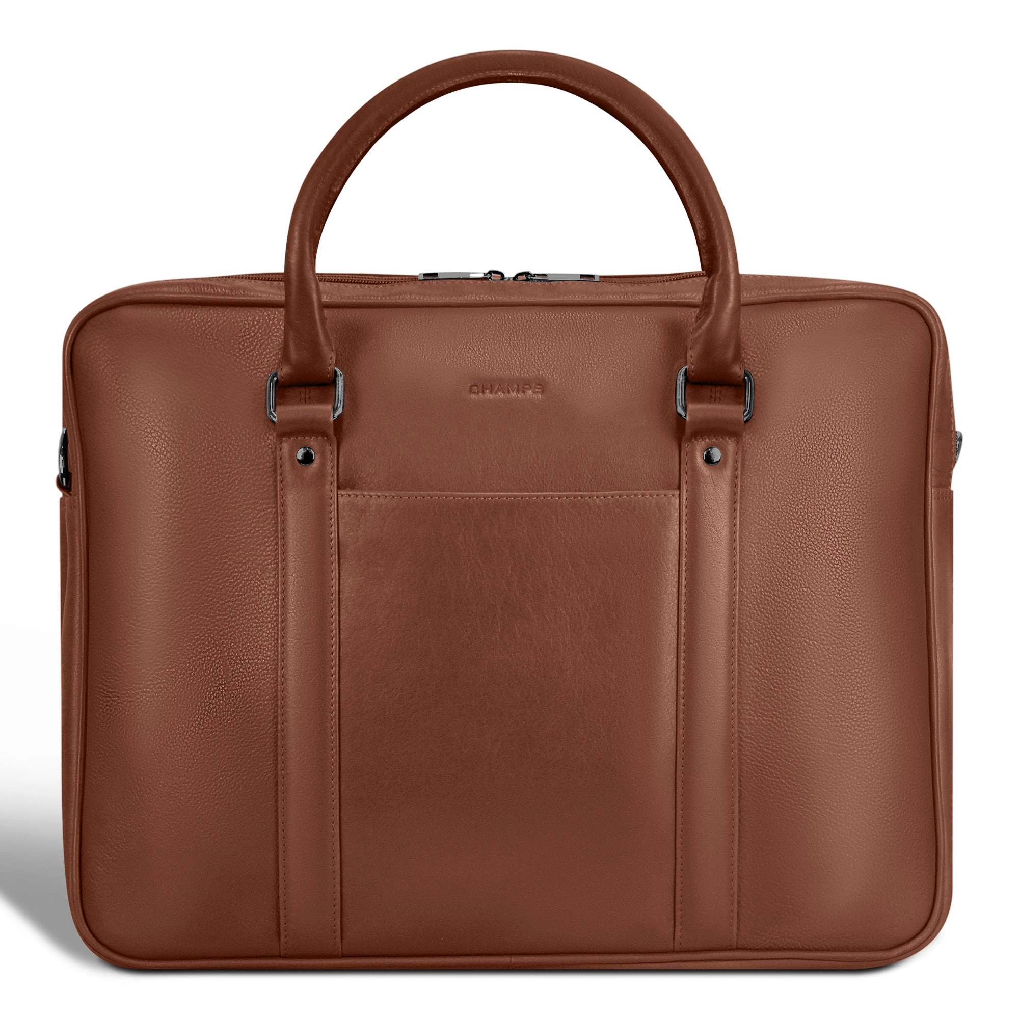 Onyx / Leather Briefcase *Drop Ship*