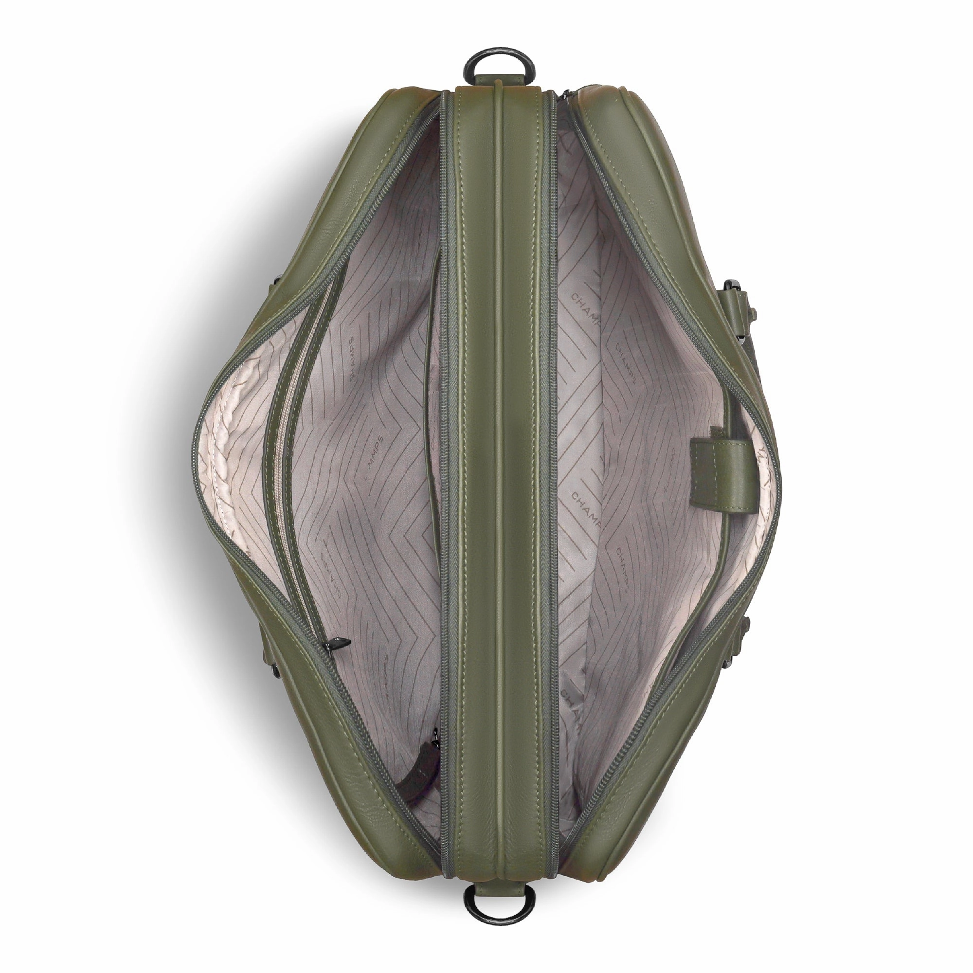 Onyx / Leather Briefcase *Drop Ship*