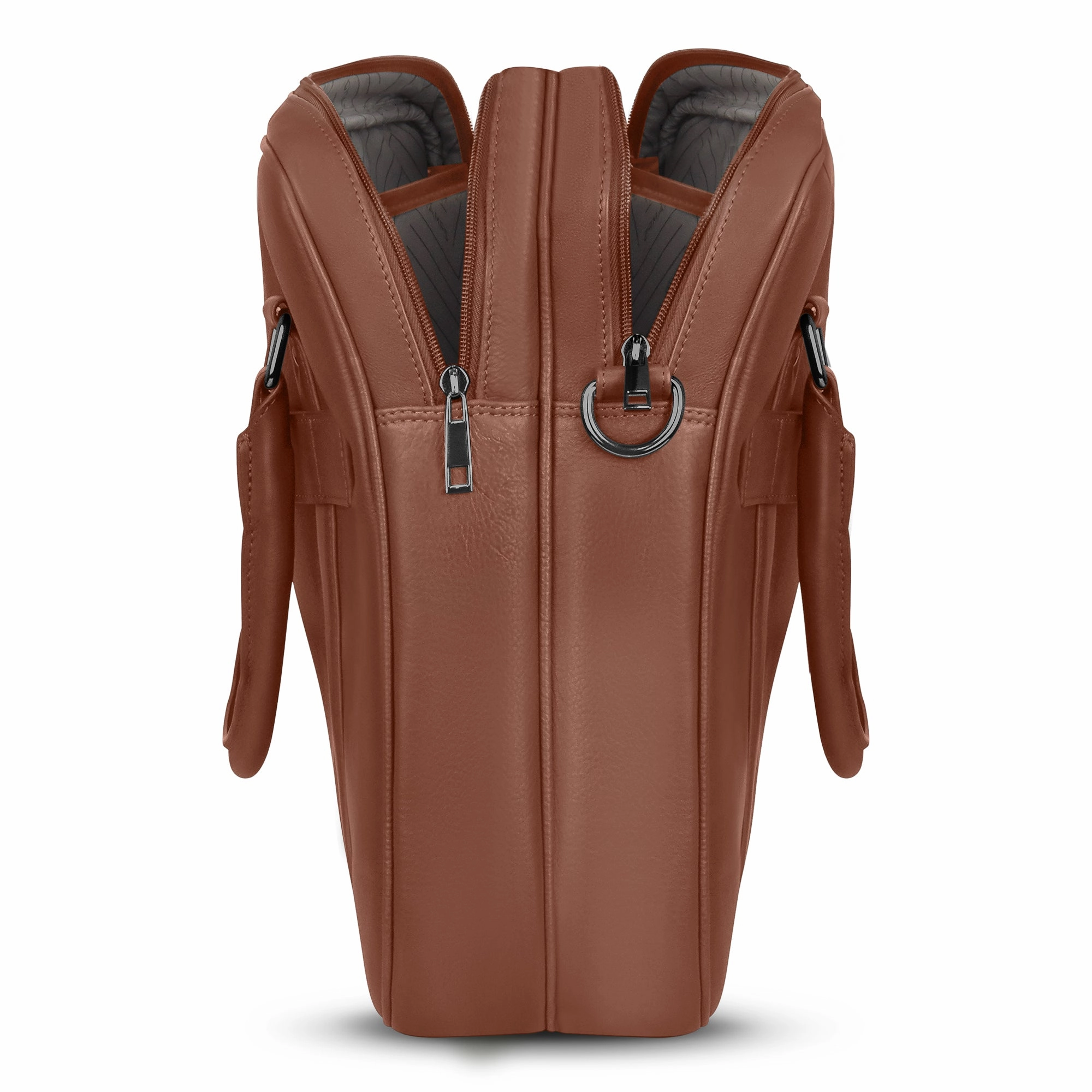 Onyx / Leather Briefcase *Drop Ship*