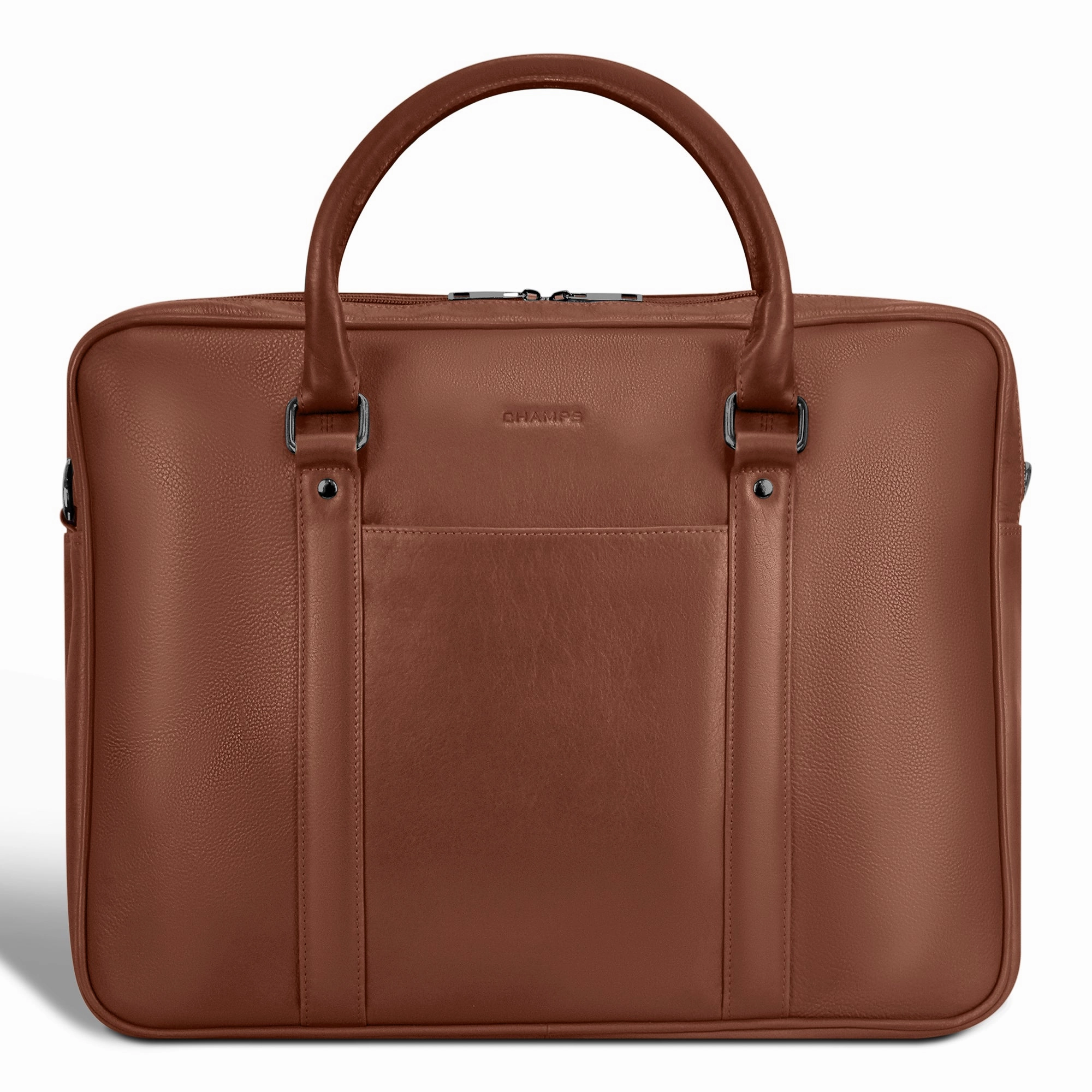 Onyx / Leather Briefcase *Drop Ship*