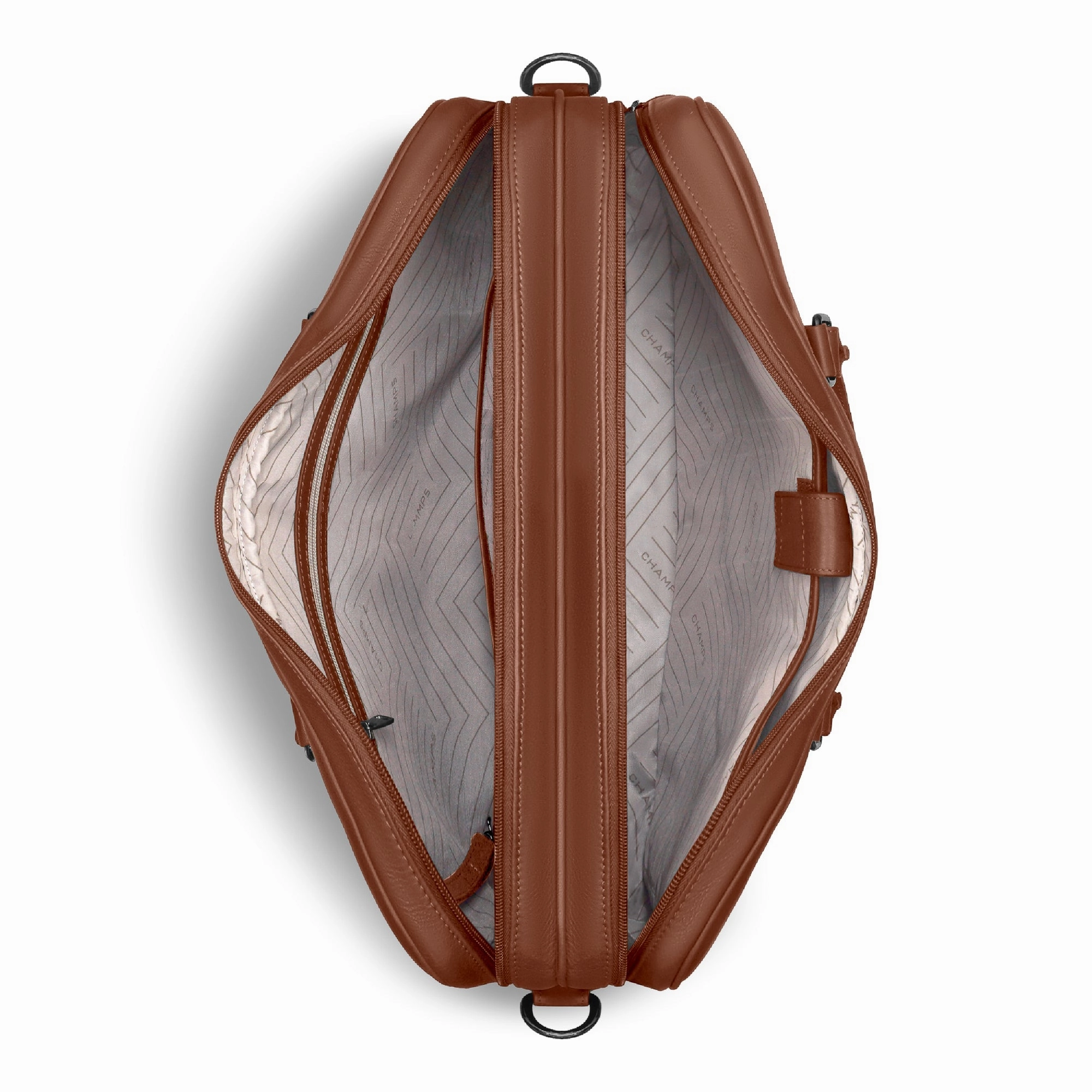 Onyx / Leather Briefcase *Drop Ship*