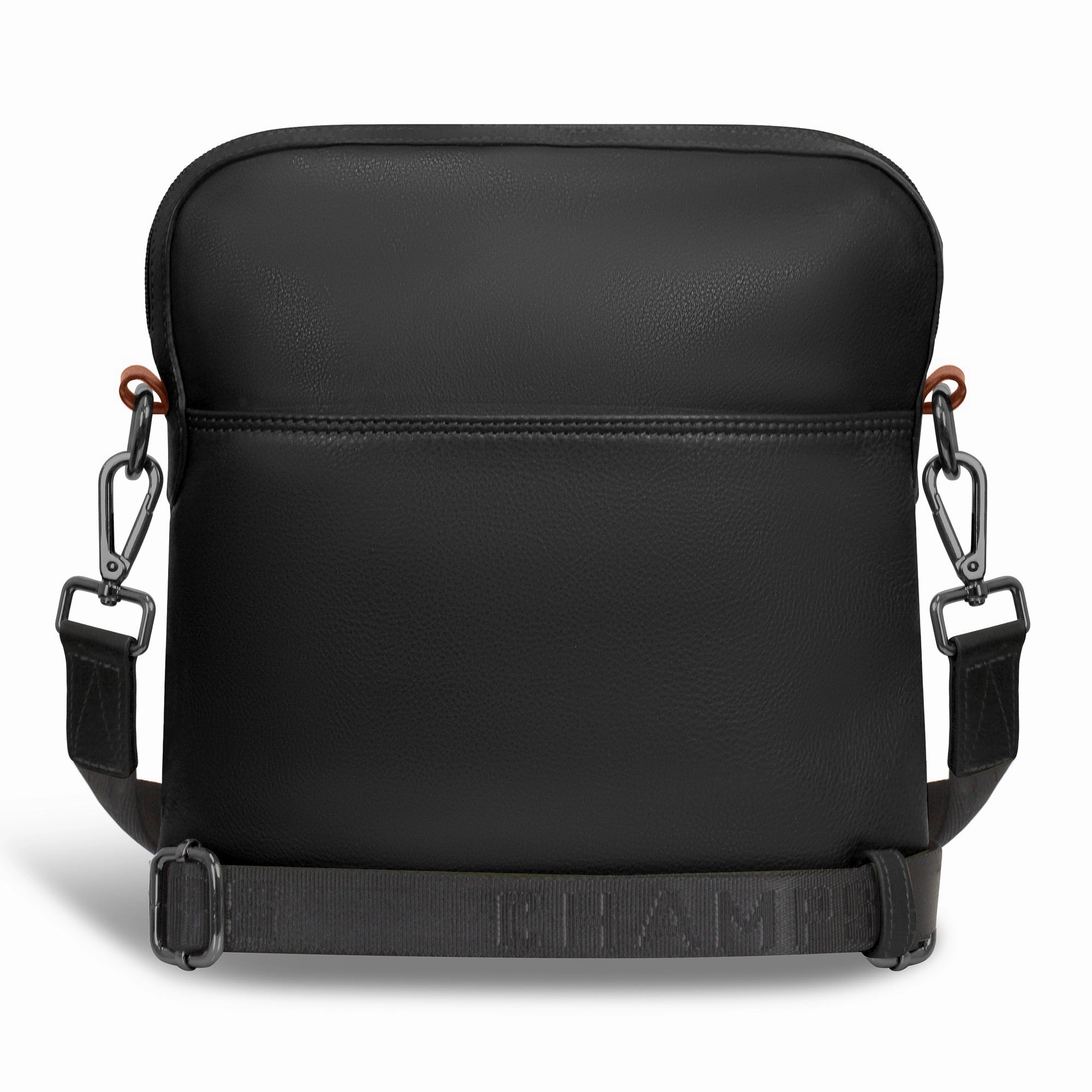 Onyx / Leather Cross-Body Bag *Drop Ship*