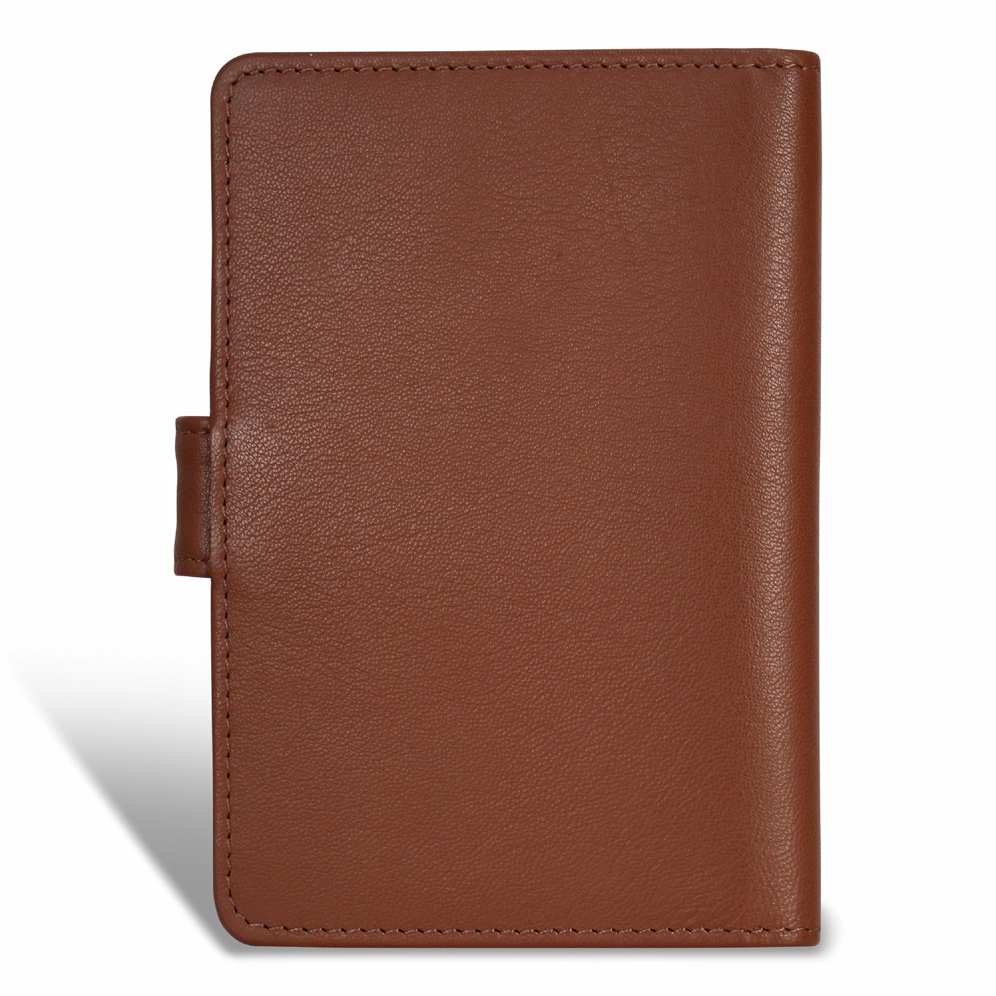 Onyx / Leather Passport Case *Drop Ship*