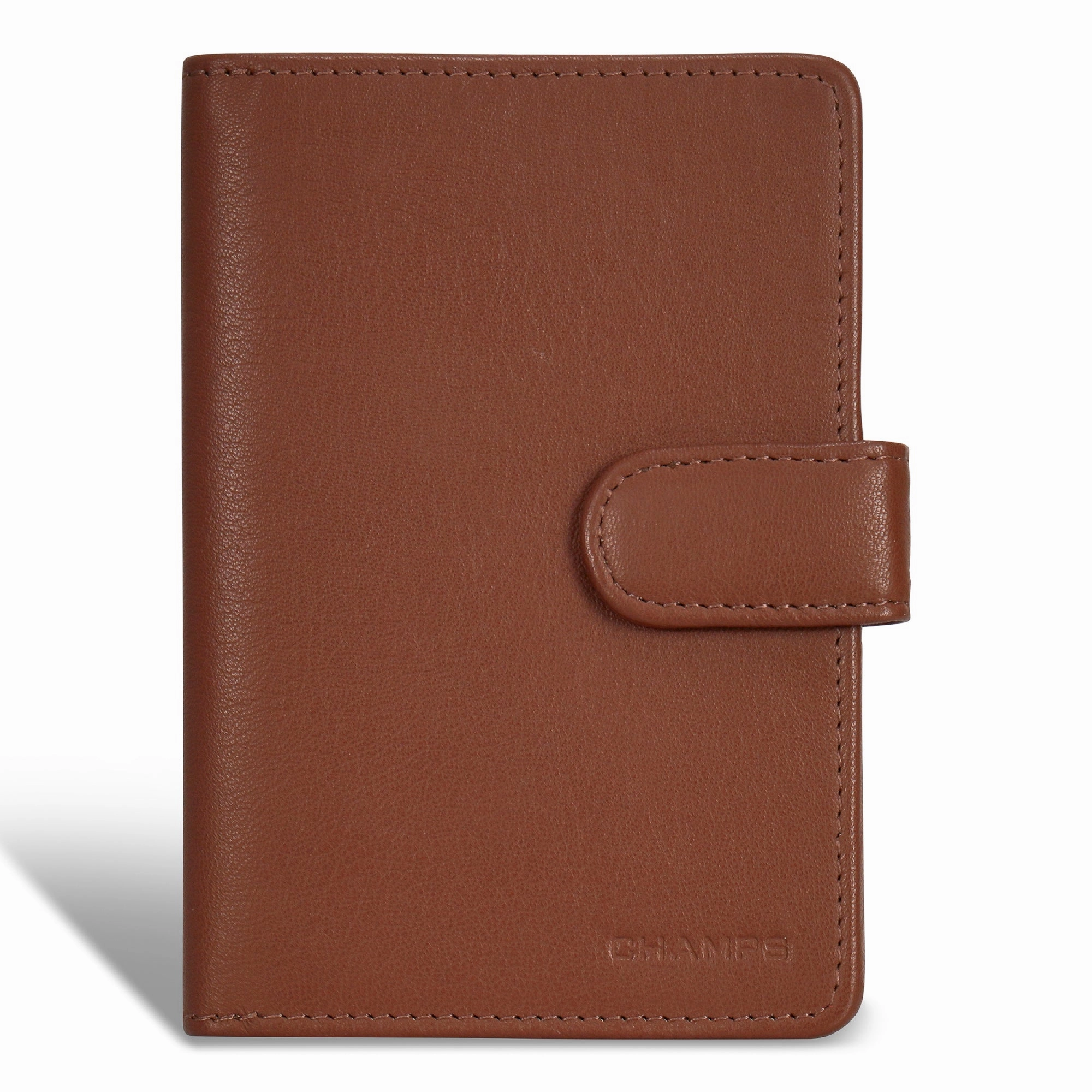 Onyx / Leather Passport Case *Drop Ship*