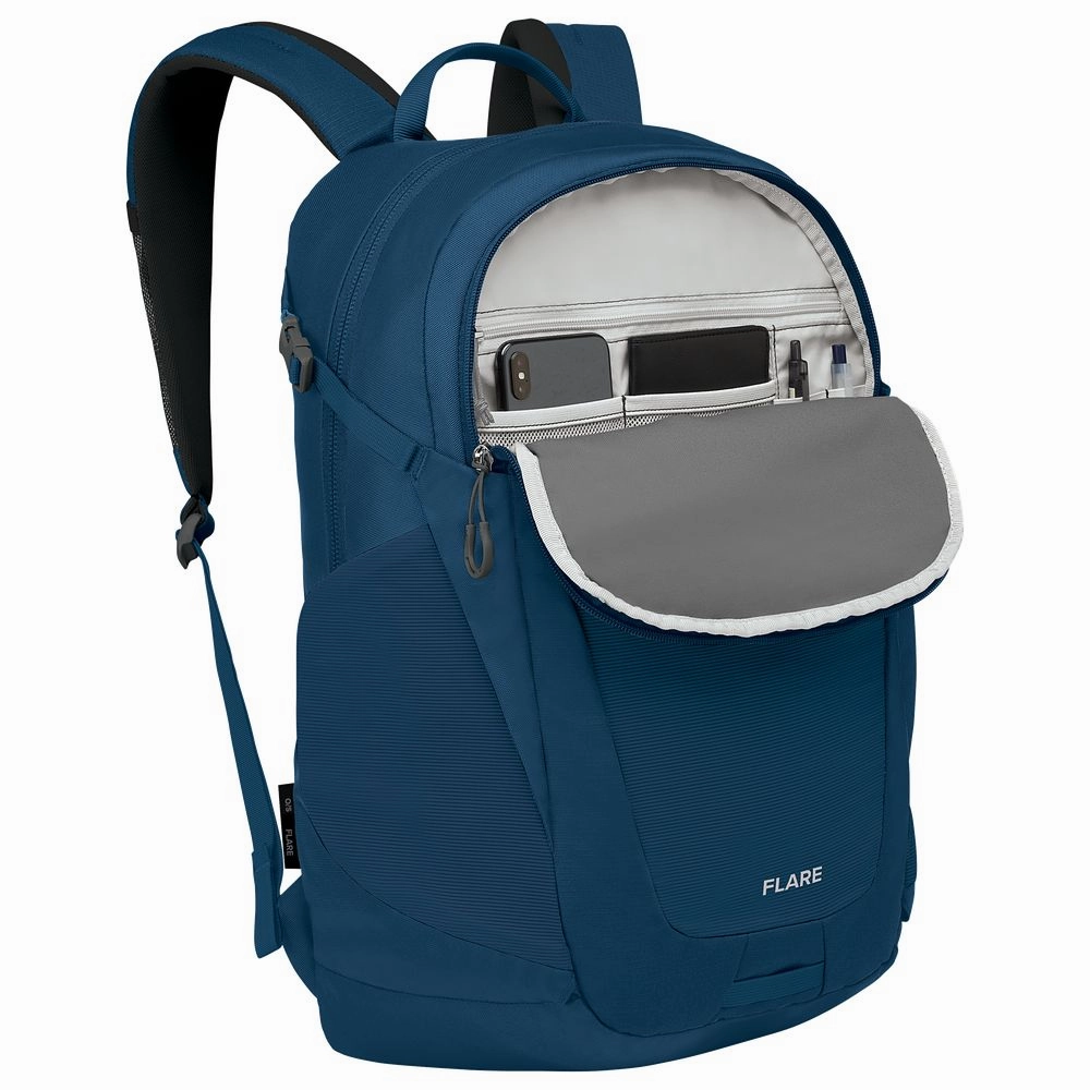 Osprey 10004156 Flare Laptop Backpack - Night Shift Blue