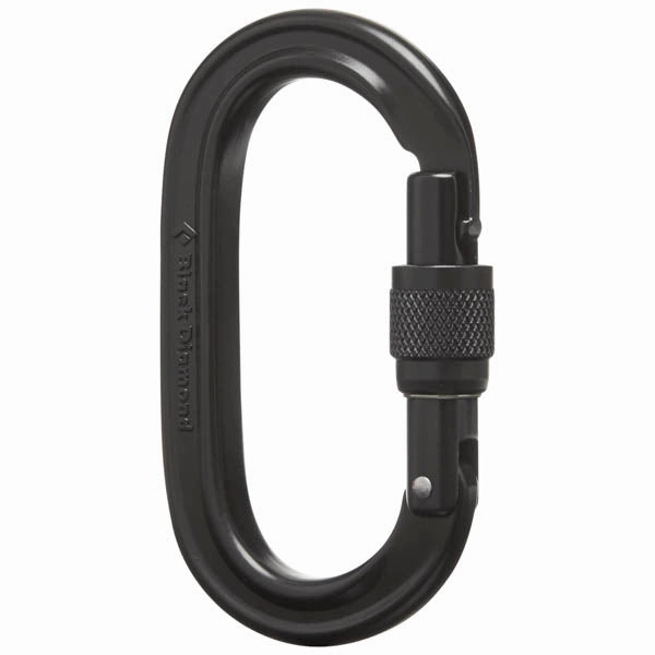 Oval Keylock Screwgate Biner