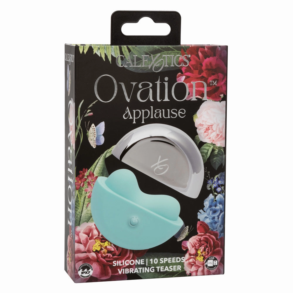 Ovation Applause Ergonomic Clitoral Vibrator With Discreet Case