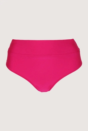 PINK HIGH-WAISTED BIKINI BOTTOM
